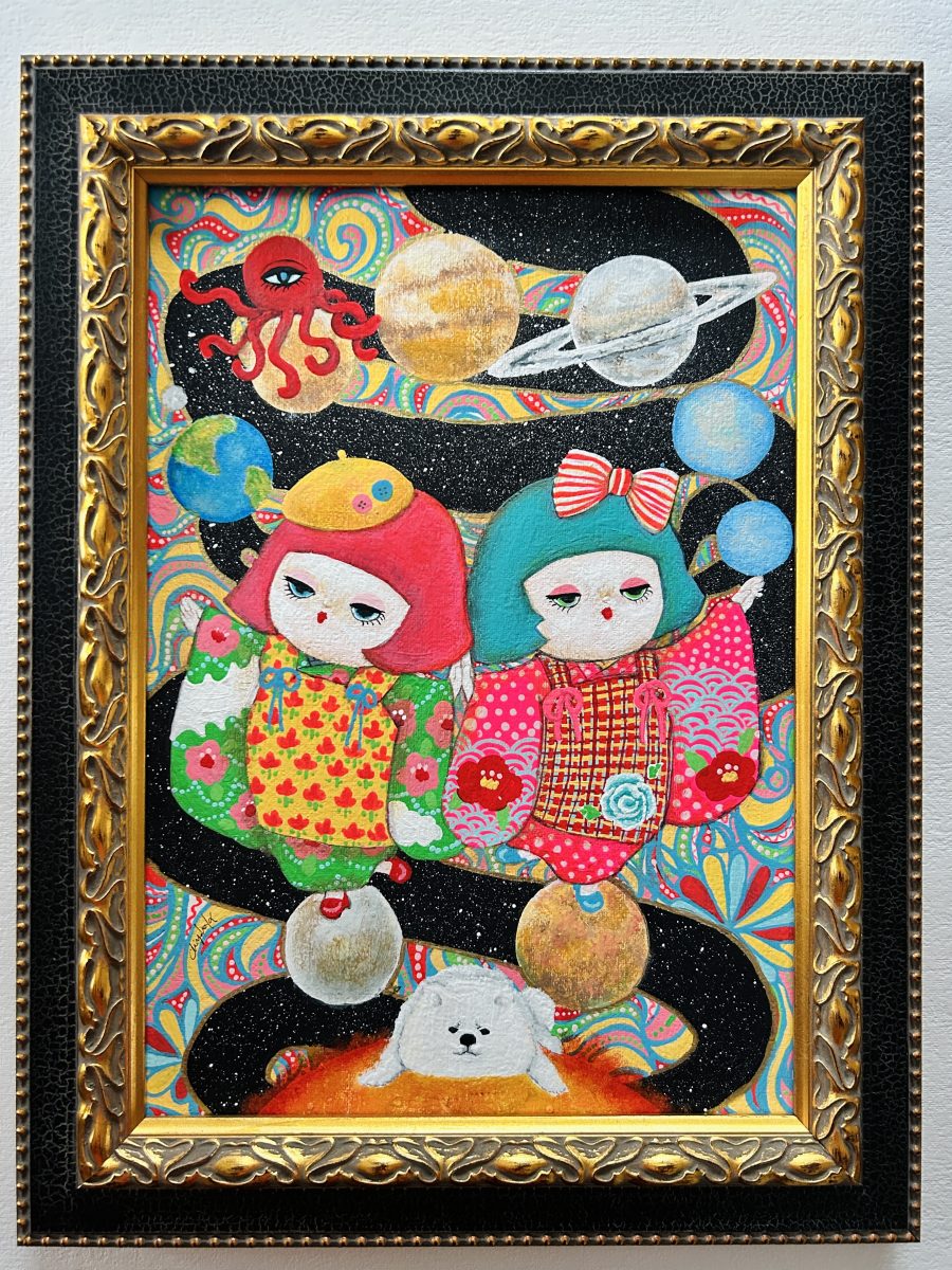 Apr 18 – May 15  ‘Stardust Hymns’ exhibition – Poetic Tiger Gallery グループ展